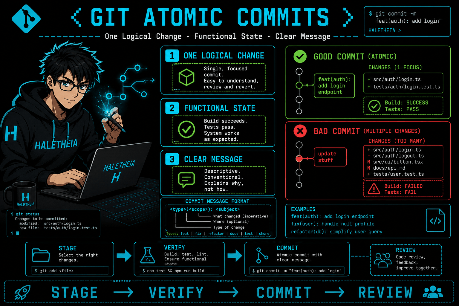 Git Atomic Commits